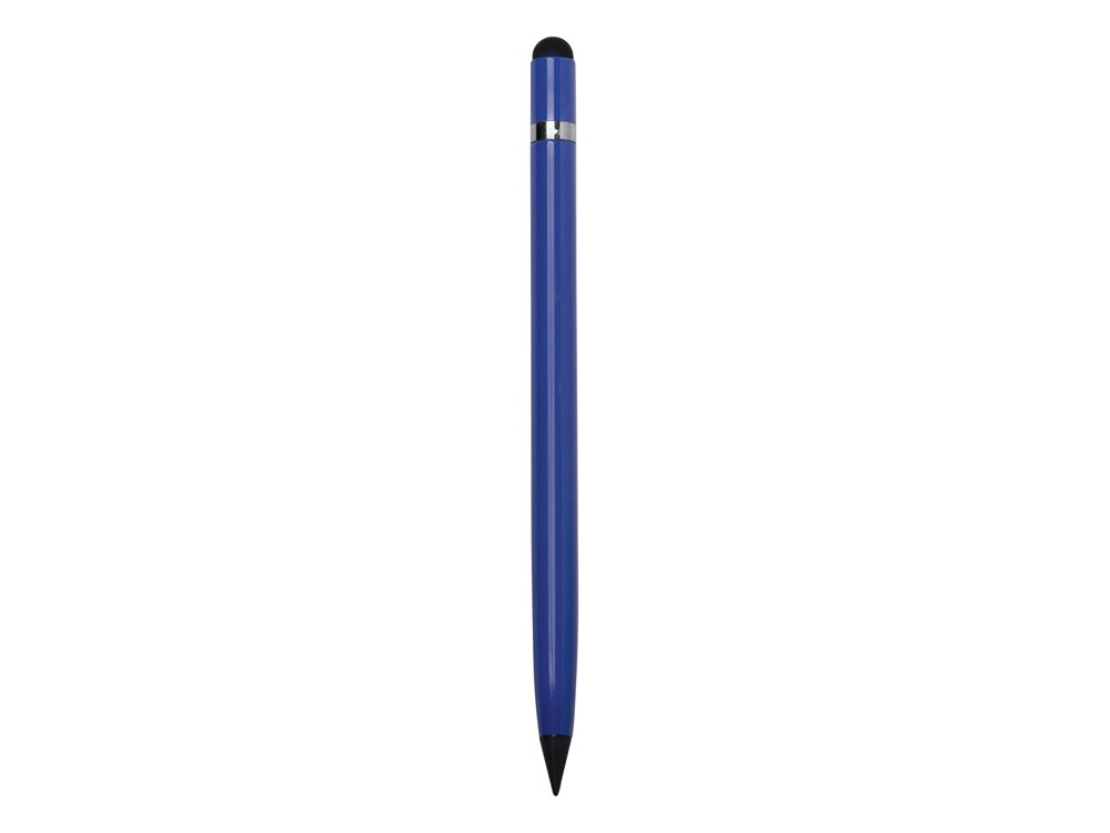 Вечный карандаш Eternal со стилусом и ластиком, синий - фото 2 - id-p112207745