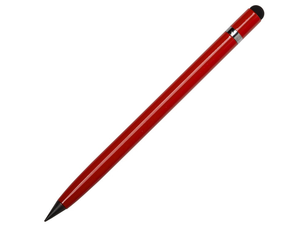 Вечный карандаш Eternal со стилусом и ластиком, красный - фото 1 - id-p112207746