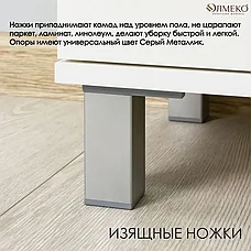 Тумба под телевизор Олмеко (О)95х35,3х44 см, белый, фото 6