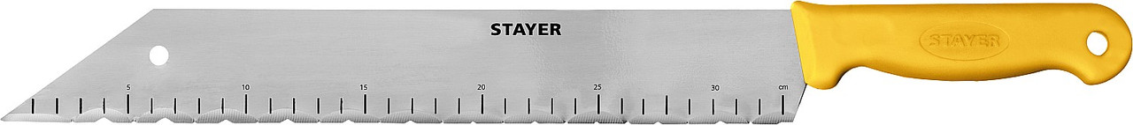 STAYER 340 мм, для листовых изоляционных материалов, нож (9592)