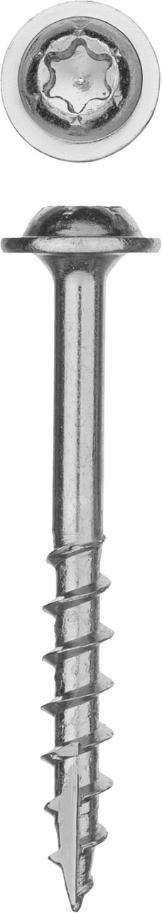 ЗУБР 25 х 4.2 мм, редкая резьба, саморез для глухих отверстий, цинк, 500 шт (30081-42-025) - фото 1 - id-p112219534