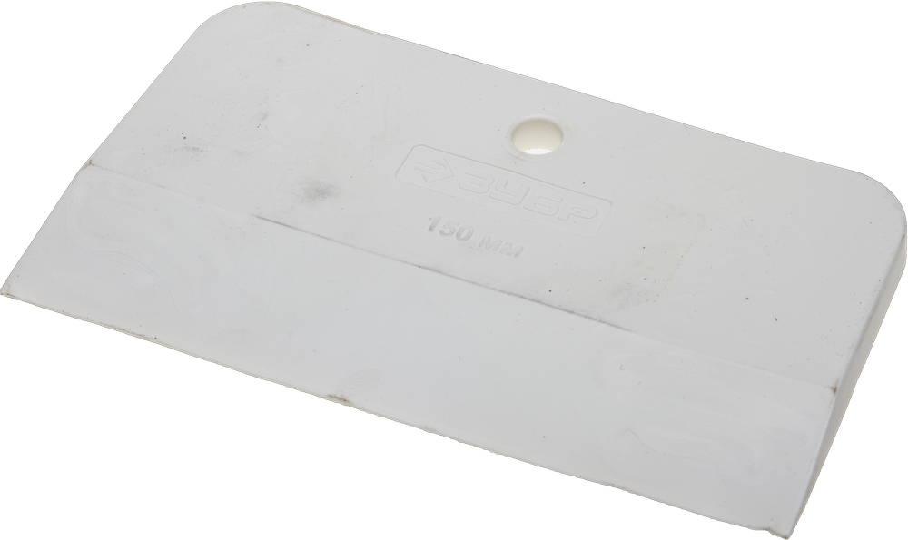 ЗУБР 150 мм, белый эластичный, Шпатель для затирки швов, МАСТЕР (1016-150) - фото 1 - id-p77469527