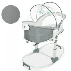 Люлька-шезлонг Mastela 6в1 dark grey