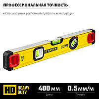 STAYER ProStabil 400 мм, Строительный фрезерованный уровень (3471-040)