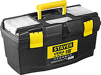 STAYER VEGA-19, 490 х 250 х 250 мм, (19 ), Пластиковый ящик для инструментов (38105-18)