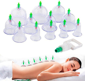 Банки  массажные вакуумные 12 шт