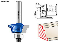 ЗУБР 28,6x12мм, радиус 4мм, фреза кромочная калевочная №6