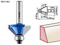 ЗУБР 30,2x13мм, фреза кромочная калевочная(фасочная) №9