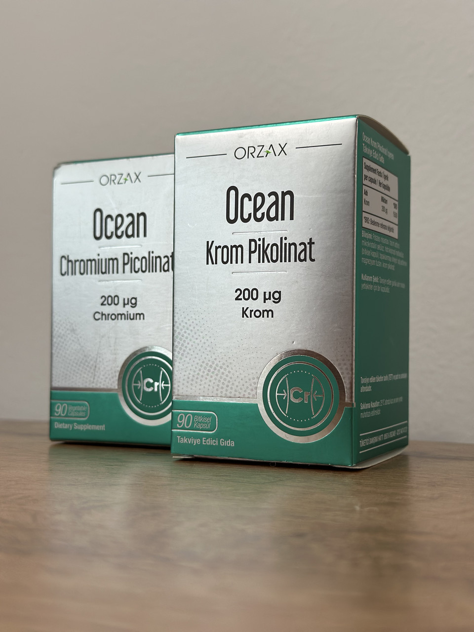 ORZAX Ocean Пиколинат Хрома, 200 мкг, 90 таб. - фото 1 - id-p112221027