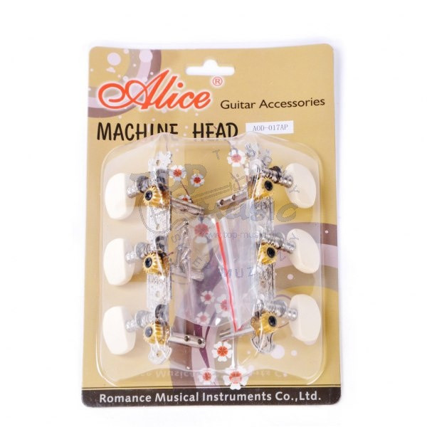 Комплект колковой механики 35мм для акустической гитары в блистере, Alice AOD-017AP