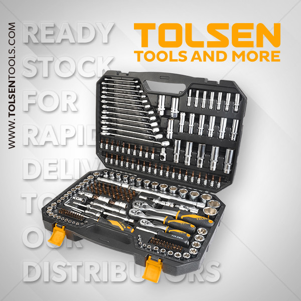 Набор инструментов 216 предметов Tolsen 15147 - фото 1 - id-p112221173