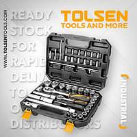 Набор инструментов 45 предметов Tolsen 15142