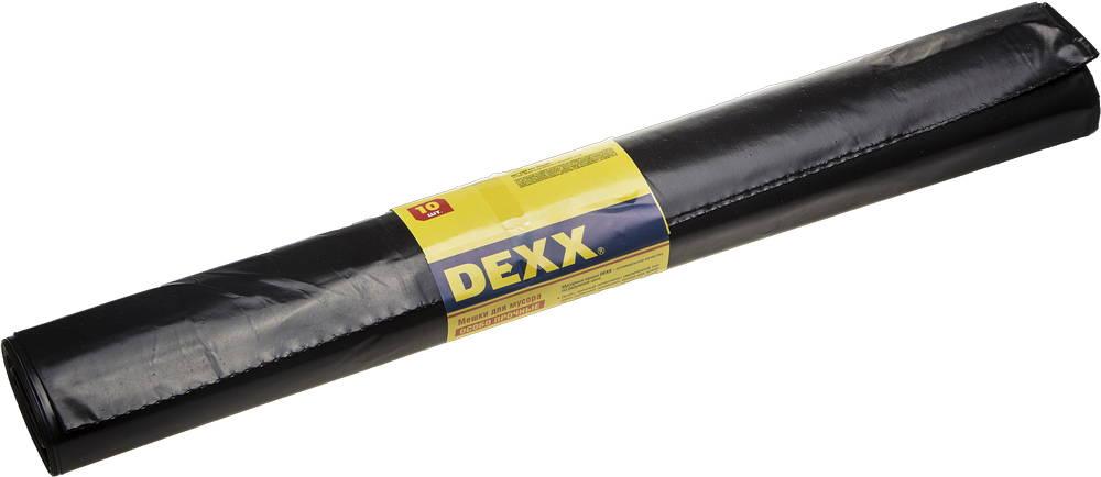 DEXX 180 л, 10 шт, особопрочные, чёрные, мусорные мешки (39151-180) - фото 1 - id-p112217871