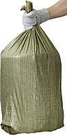 STAYER HEAVY DUTY 105х55см, 80л (40кг), зеленые, 10шт, плетёные хозяйственные, строительные мусорные мешки