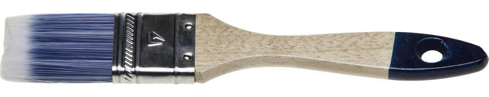 STAYER AQUA 38 мм, 1,5 искусственная щетина, деревянная ручка, Плоская кисть, STANDARD (01032-038) - фото 1 - id-p77467747