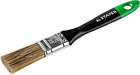 STAYER AQUA-KANEKARON 25 мм, 1 искусственная щетина, деревянная ручка, Плоская кисть (0106-025)