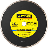 STAYER Clean Cut 230 мм (22.2 мм, 5х2.4 мм), Алмазный диск, Professional (3664-230)