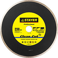 STAYER Clean Cut 230 мм (25.4 мм, 5х2.4 мм), Алмазный диск, Professional (3665-230)