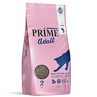 PRIME ADULT HEALTHY SKIN&COAT Сухой корм для кошек здоровая кожа и шерсть, с лососем