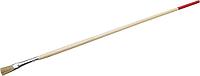 STAYER UNIVERSAL 8 мм, светлая натуральная щетина, деревянная ручка, Плоская тонкая кисть, STANDARD (0124-06)