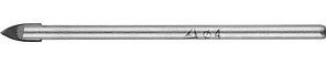 STAYER 4 мм, 2х кромка, цилиндр хвостовик, Сверло по стеклу и кафелю (2986-04)