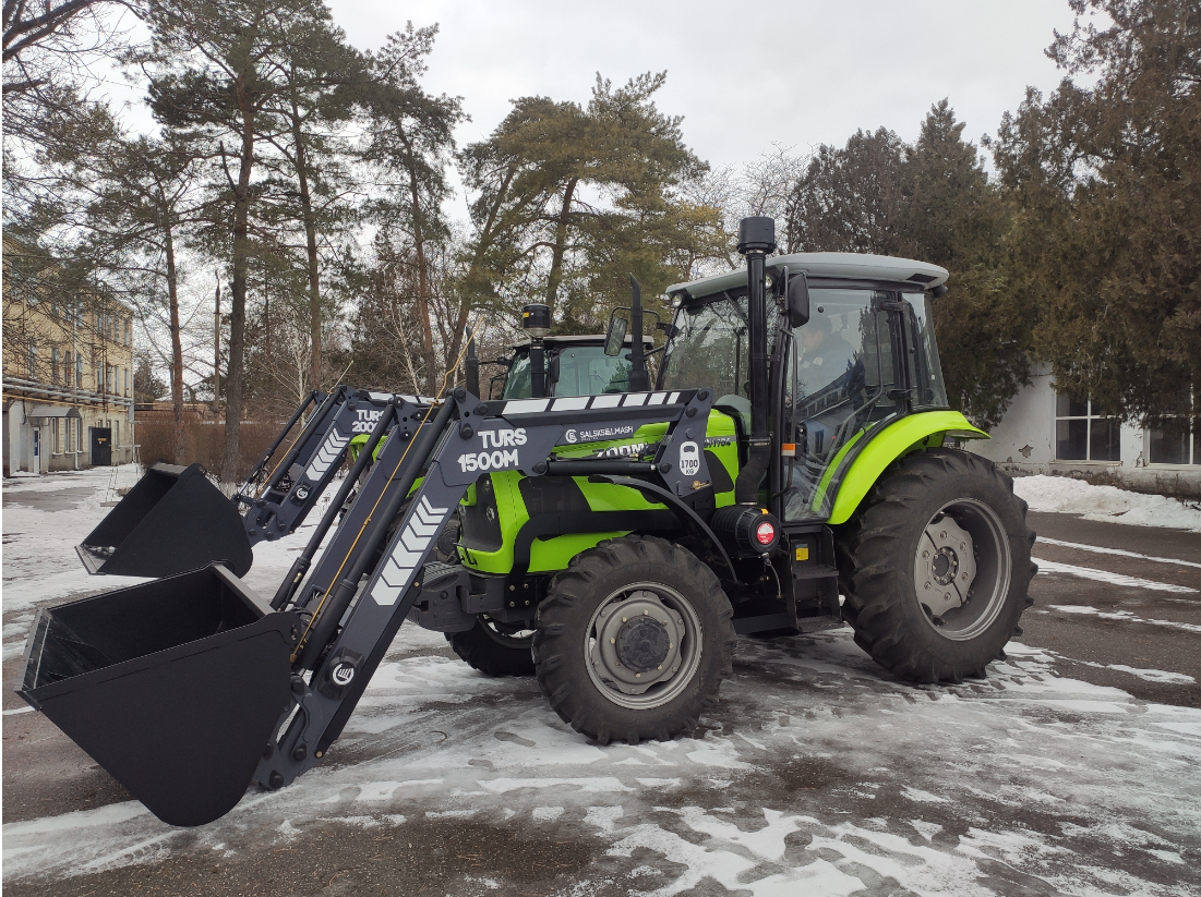 Погрузчик TURS-1500-0Д-Z11 с джойстиком для/ плавающее положение/ выворот ковша 100° на Zoomlion RN 1104/904 - фото 2 - id-p112221808