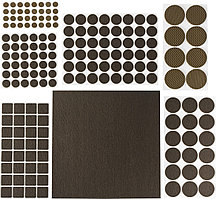STAYER коричневый, самоклеящихся, 175 шт., набор мебельных накладок (40916-H175)
