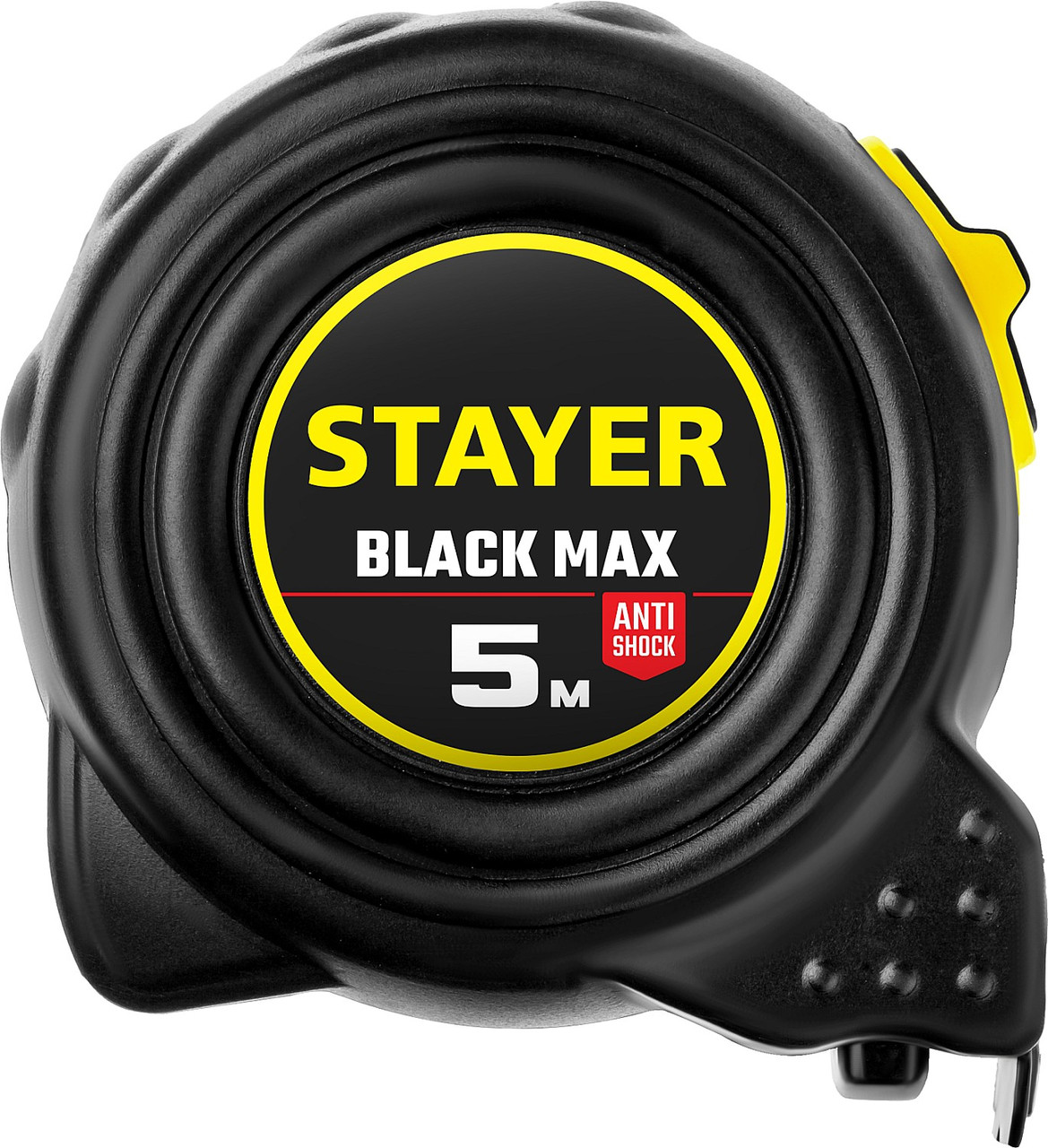 STAYER BlackMax 5м х 25мм, Рулетка с двумя фиксаторами (3410-05-25) - фото 2 - id-p112213079