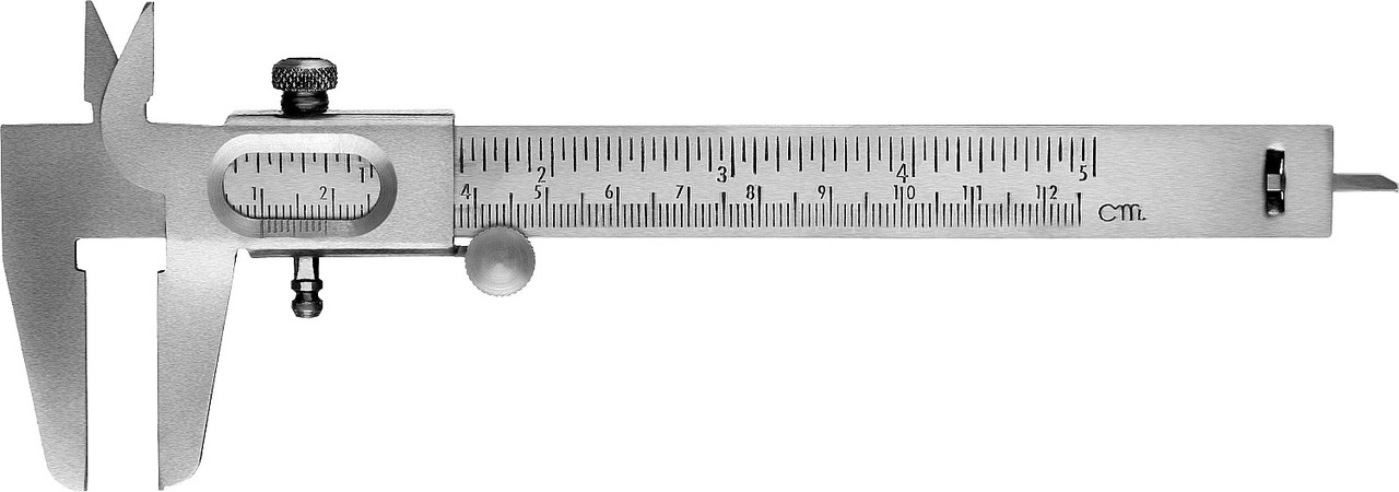 СИБИН 125 мм, Стальной штангенциркуль (3443) - фото 1 - id-p112213095
