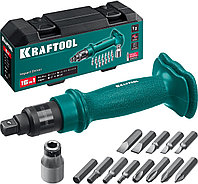 KRAFTOOL ID-15 15 предм., Ударно-поворотная отвертка (25550-Н10)