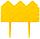 GRINDA размеры 14х310 см, для клумб, желтый, декоративный бордюр (422221-Y), фото 2