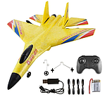 Радиоуправляемый самолет SU-27 синий, фото 5