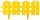 GRINDA Летний Сад, 16x300 см, желтый, декоративный бордюр (422225-Y), фото 2