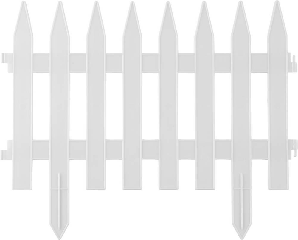 GRINDA Классика, размеры 28х300 см, белый, декоративный забор (422201-W)