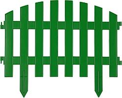GRINDA Ар Деко, размеры 28х300 см, зеленый, декоративный забор (422203-G)