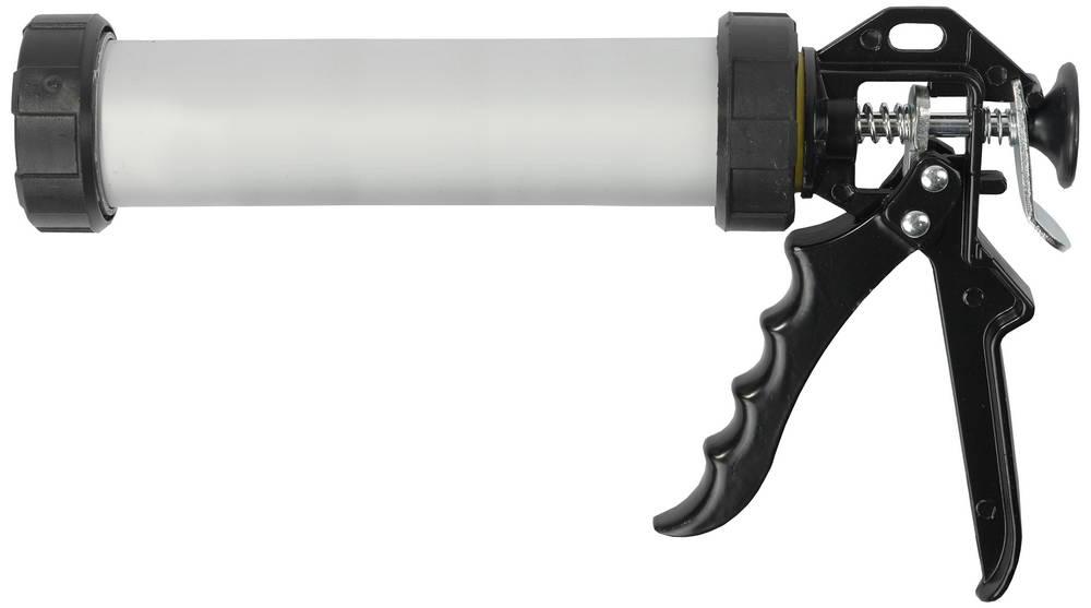 STAYER 310 мл алюминиевый корпус, Универсальный закрытый пистолет для герметика, PROFESSIONAL (0673-31)