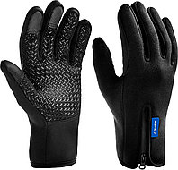 ЗУБР НОРД утеплённые, противоскользящие, сенсорные, размер XL, Ветро- и влагозащищенные перчатки, Профессионал