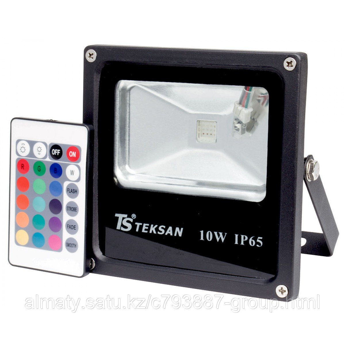 Прожектор LED FD1001 10W NEW RGB BLACK 100-277V IP65 (TEKLED) 10шт - фото 1 - id-p112222654
