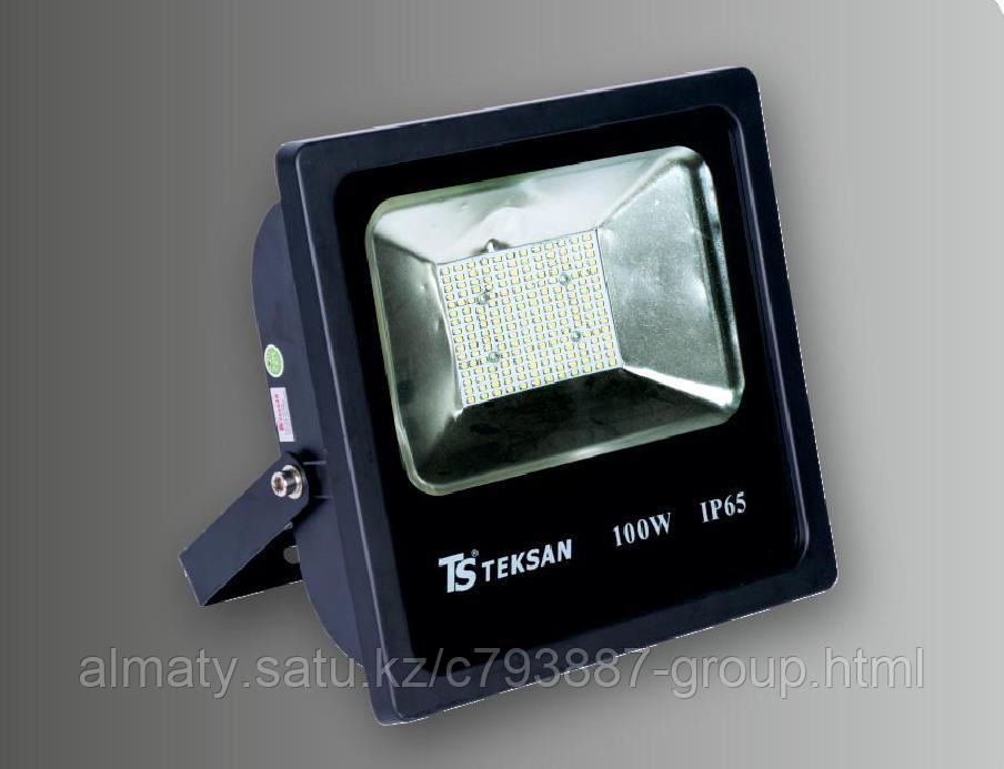 Прожектор LED SMD 100W BLACK 6000K (TEKLED)1шт - фото 1 - id-p112222671
