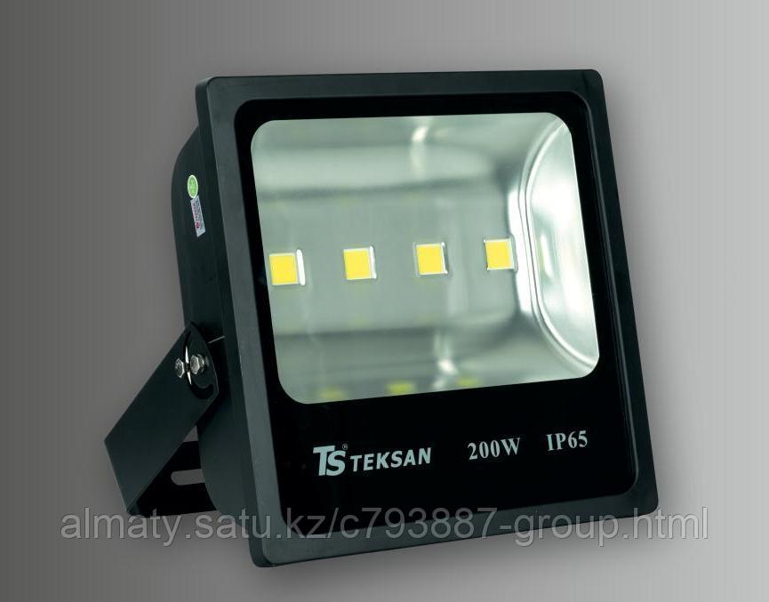Прожектор LED TS200 200W 6000K BLACK (TEKLED)1шт - фото 1 - id-p112222687