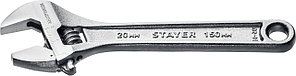 STAYER MAX-Force, 150 / 20 мм, Разводной ключ (2725-15)