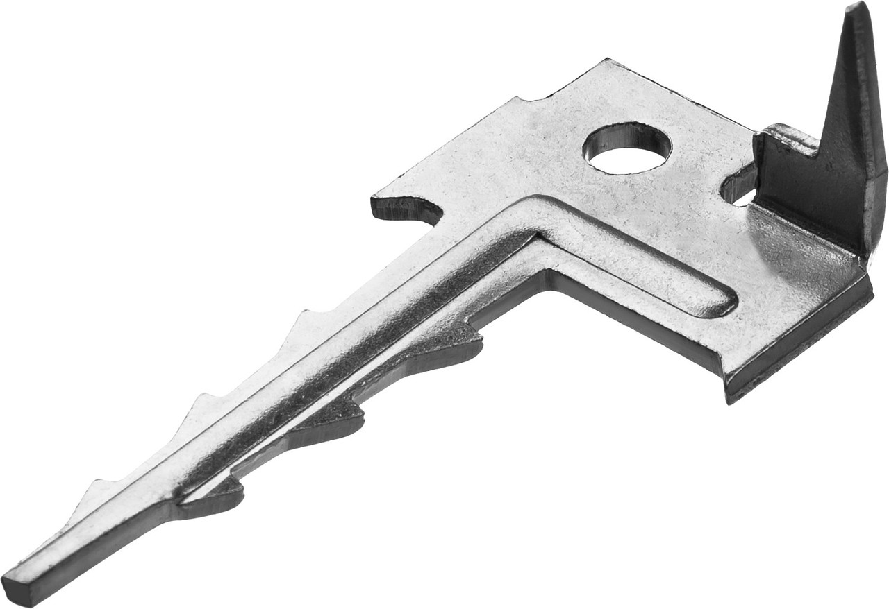 ЗУБР Ключ 60 х 30 мм, крепеж с шипом для террасной доски цинк, 200 шт (30705) - фото 1 - id-p77468869