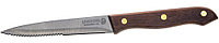 LEGIONER Germanica 110 мм, нержавеющее лезвие, с деревянной ручкой, нож для стейка (47834)
