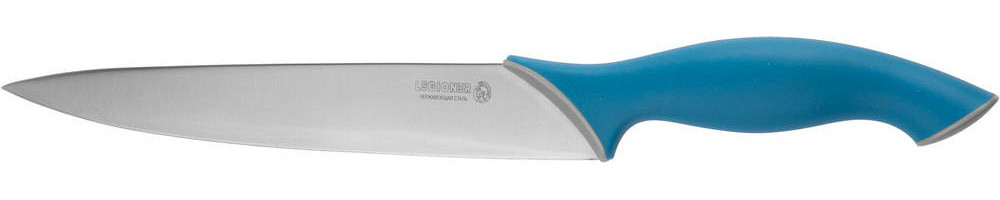 LEGIONER Italica 200 мм, нержавеющее лезвие, эргономичная рукоятка, нарезочный нож (47963) - фото 1 - id-p112217567
