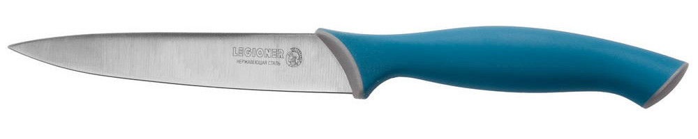 LEGIONER Italica 125 мм, нержавеющее лезвие, эргономичная рукоятка, универсальный нож (47964) - фото 1 - id-p112217568