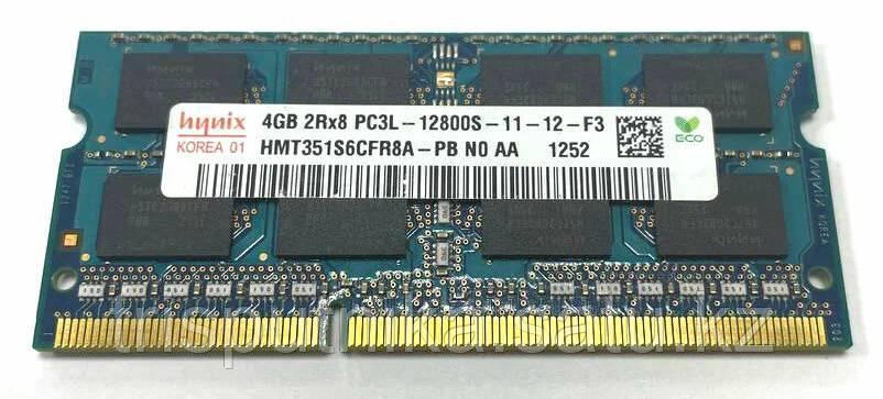 Оперативная память DDR3L 4Gb Hynix HMT351S6CFR8A-PB - фото 1 - id-p112223908