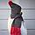 Шапка и шарф GoSnow с ярким помпоном и кисточками, Красный, -, 24120 08, фото 6