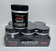 Художественные акриловые краски, серебро chivalry 300 мл