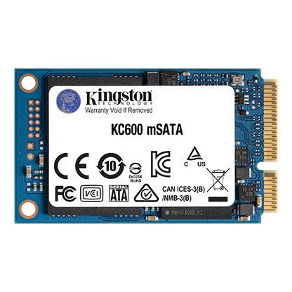 Kingston SKC600MS/1024G SSD-накопитель KC600 1024Gb, M.2 SATA, 550/520 Мб/с - фото 1 - id-p112226224