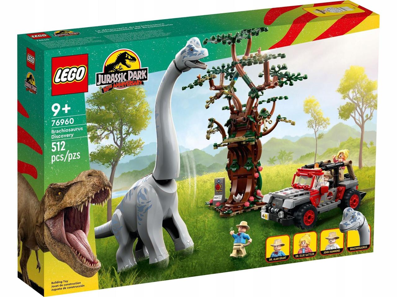 Конструктор LEGO Jurassic World Встреча с Брахиозавром - фото 1 - id-p112226676